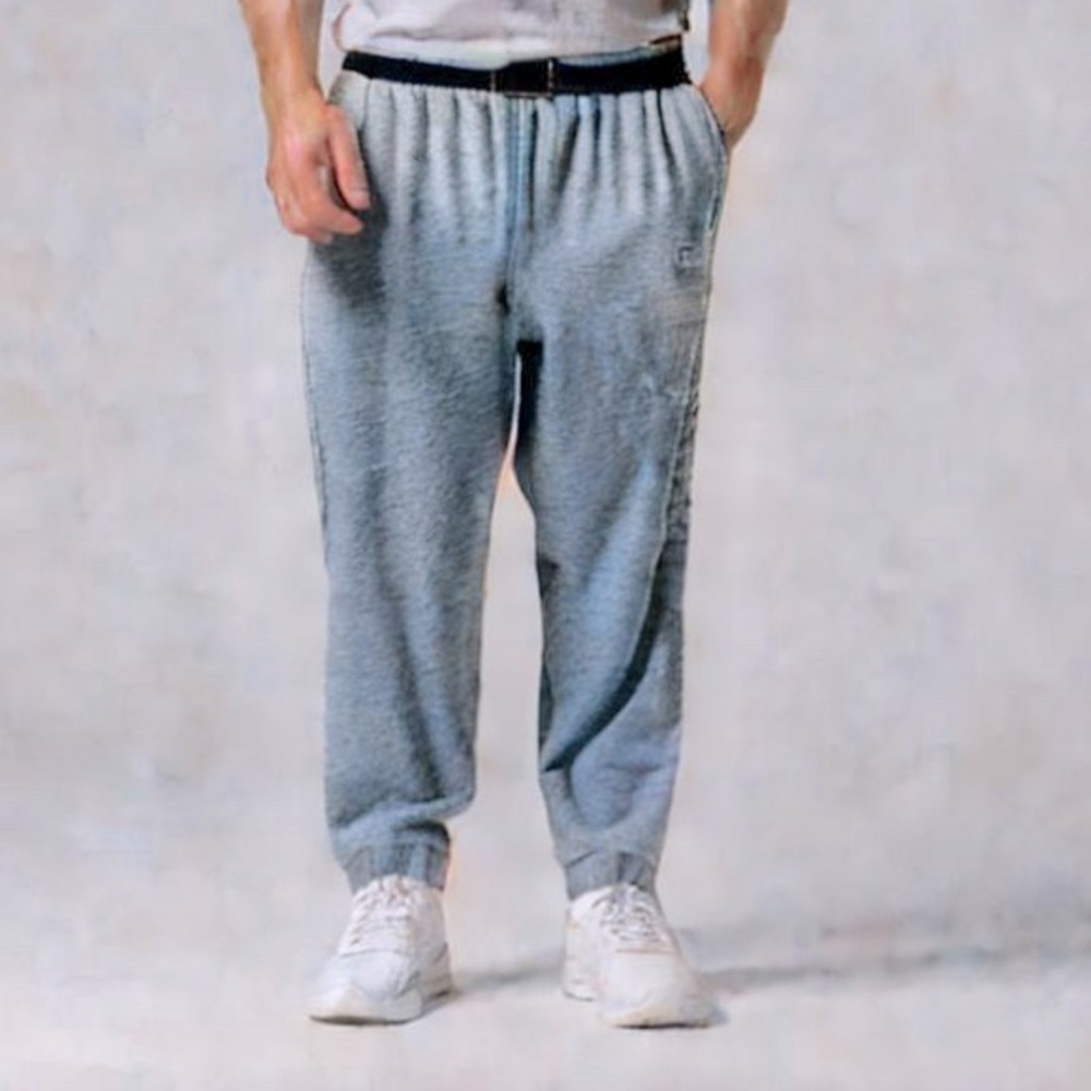 Fila XL Heather Gray Sweatpants – Warm & Fuzzy